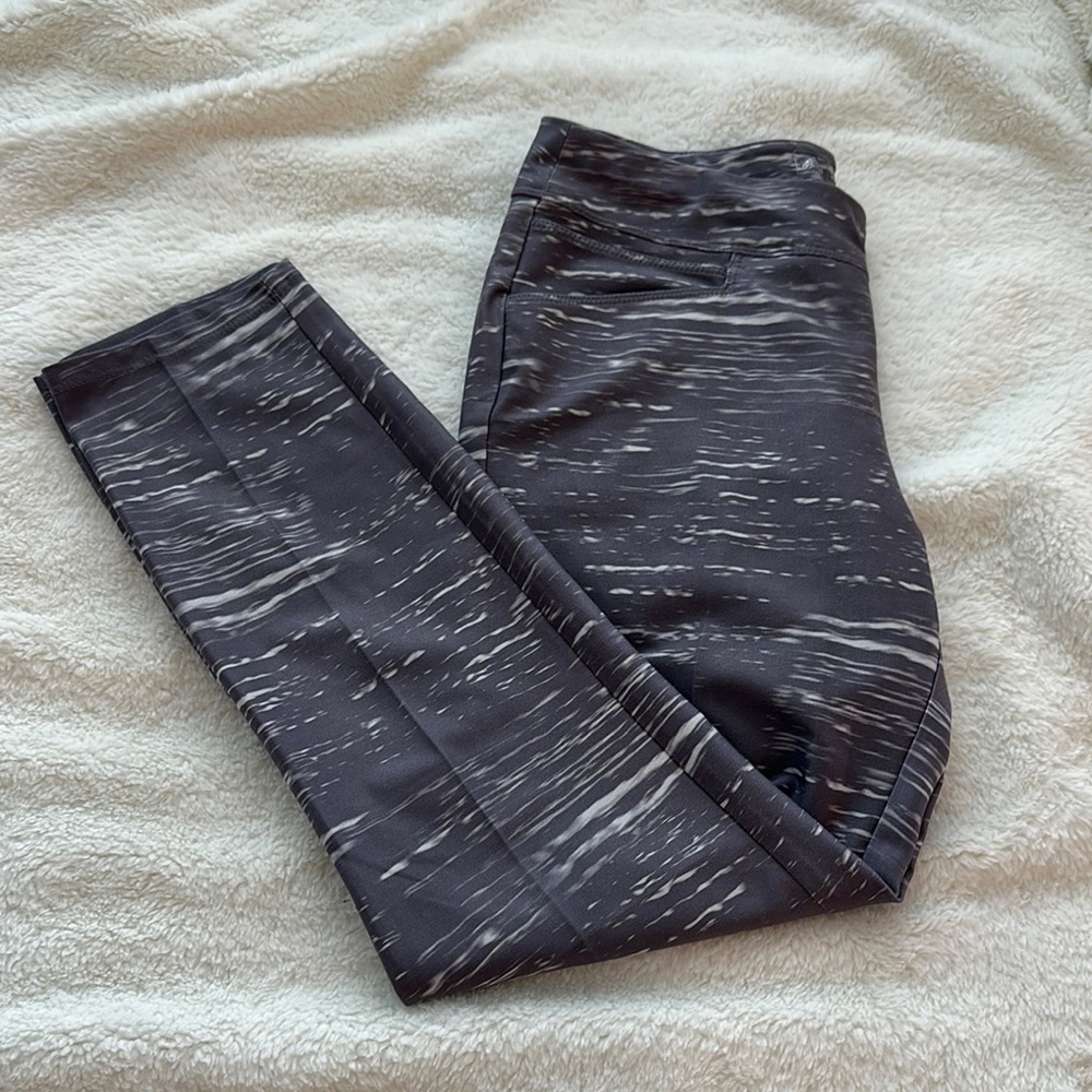 Adidas XS Gray and White Golf Pants